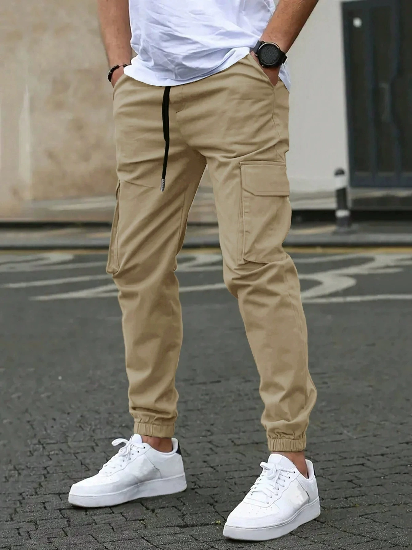 David - Pantalon cargo jogger pour homme