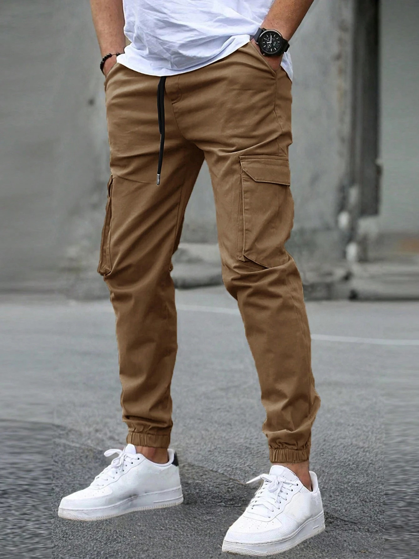 David - Pantalon cargo jogger pour homme